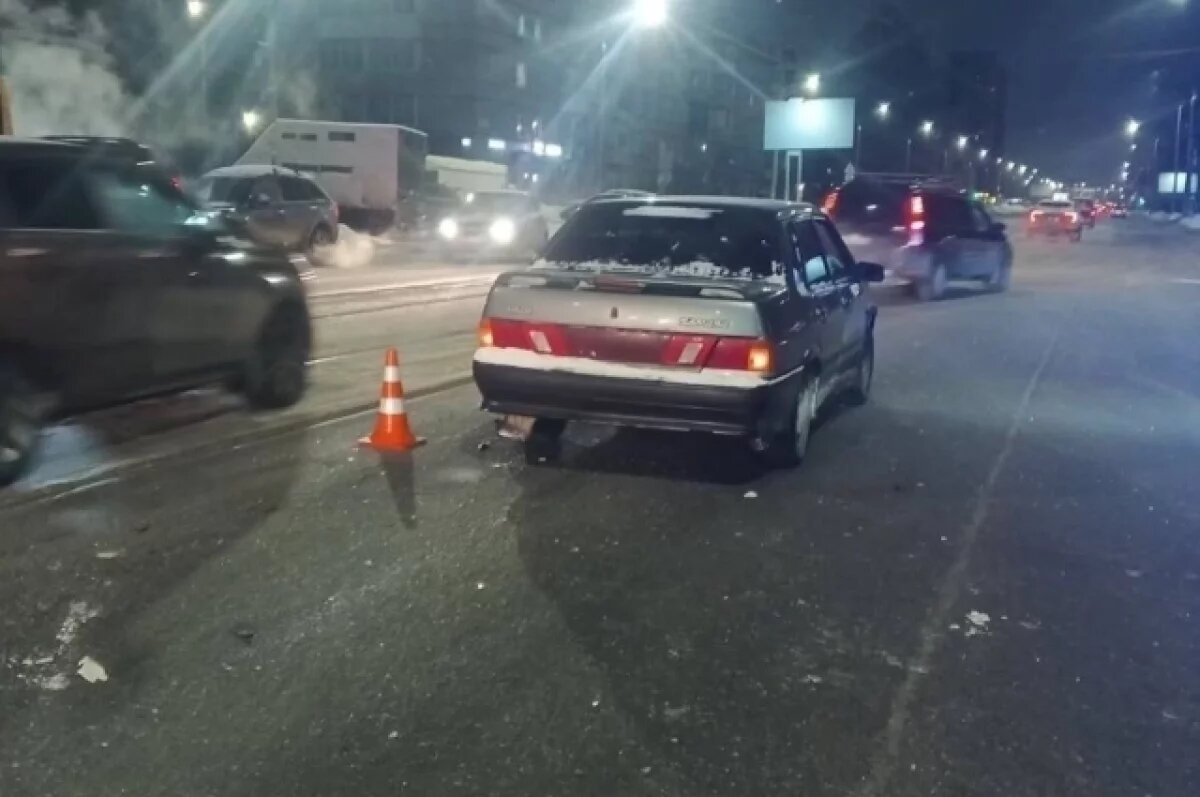    Девушка пострадала под колёсами ВАЗа в Ижевске