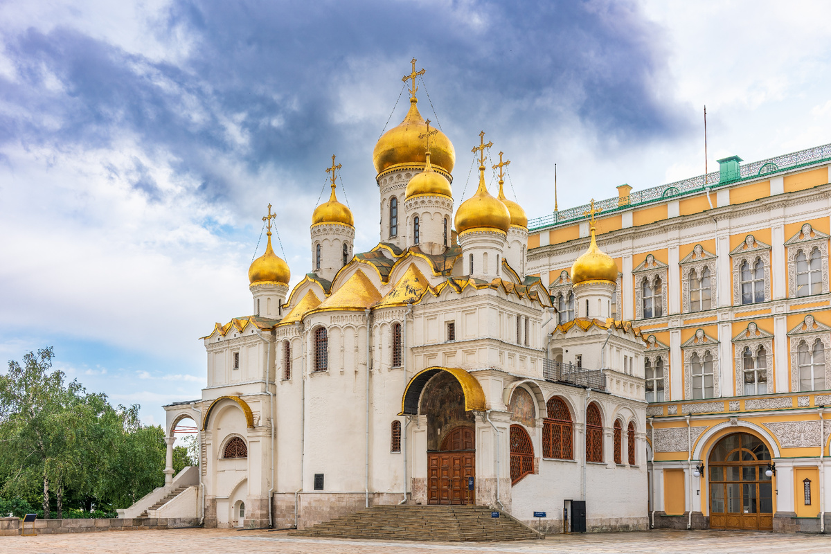 Благовещенский собор Московского Кремля. Фото: Dark_Side / Shutterstock.com