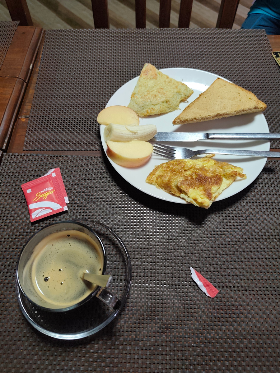 Завтрак в отеле