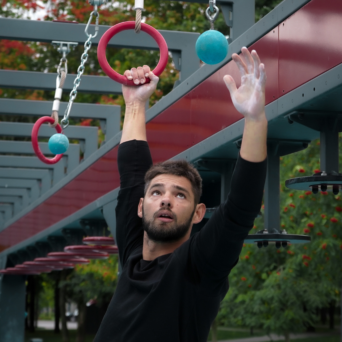 Ниндзя-Плодащка  (подготовка к гонкам с препятствиями)