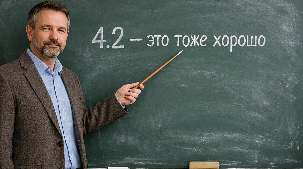 Рейтинг 4,2 — диагноз, а не оценка