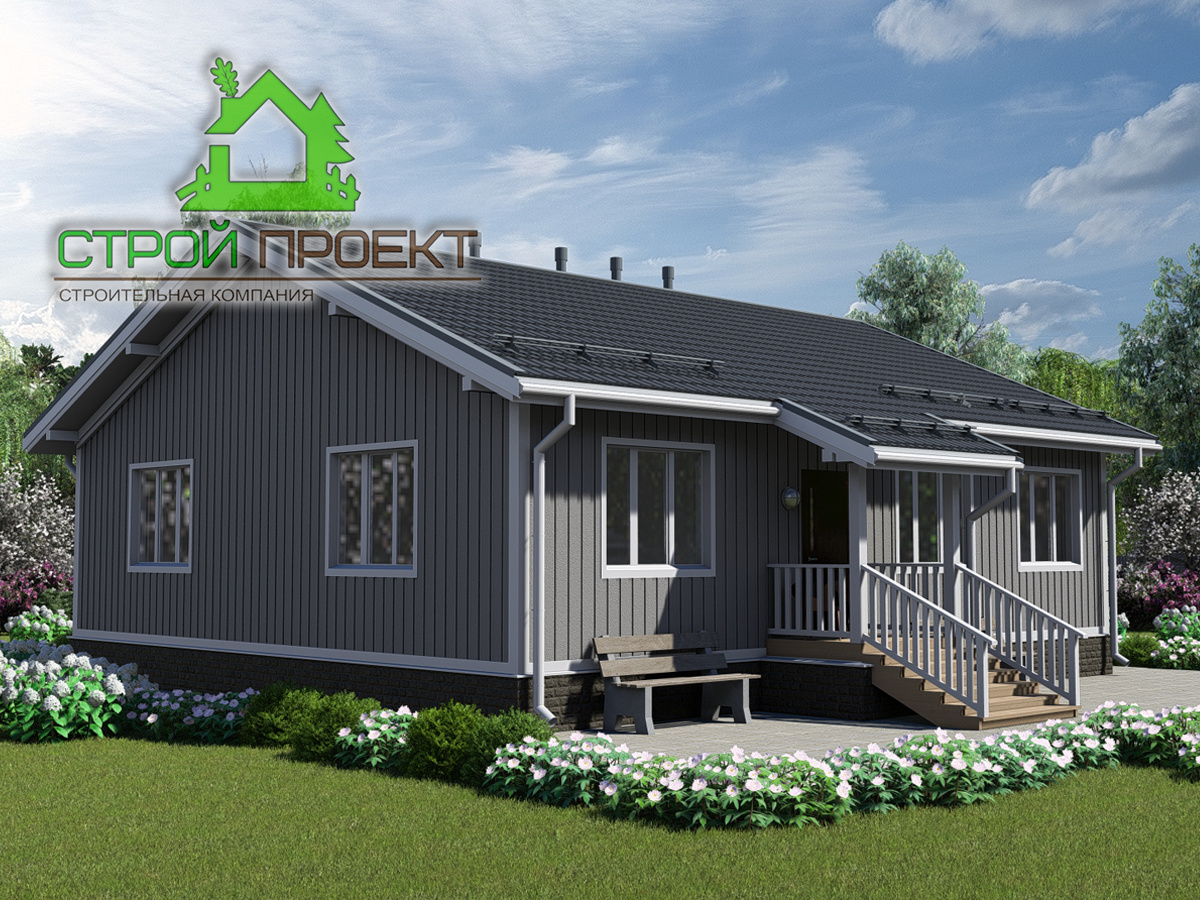 Проект каркасного дома