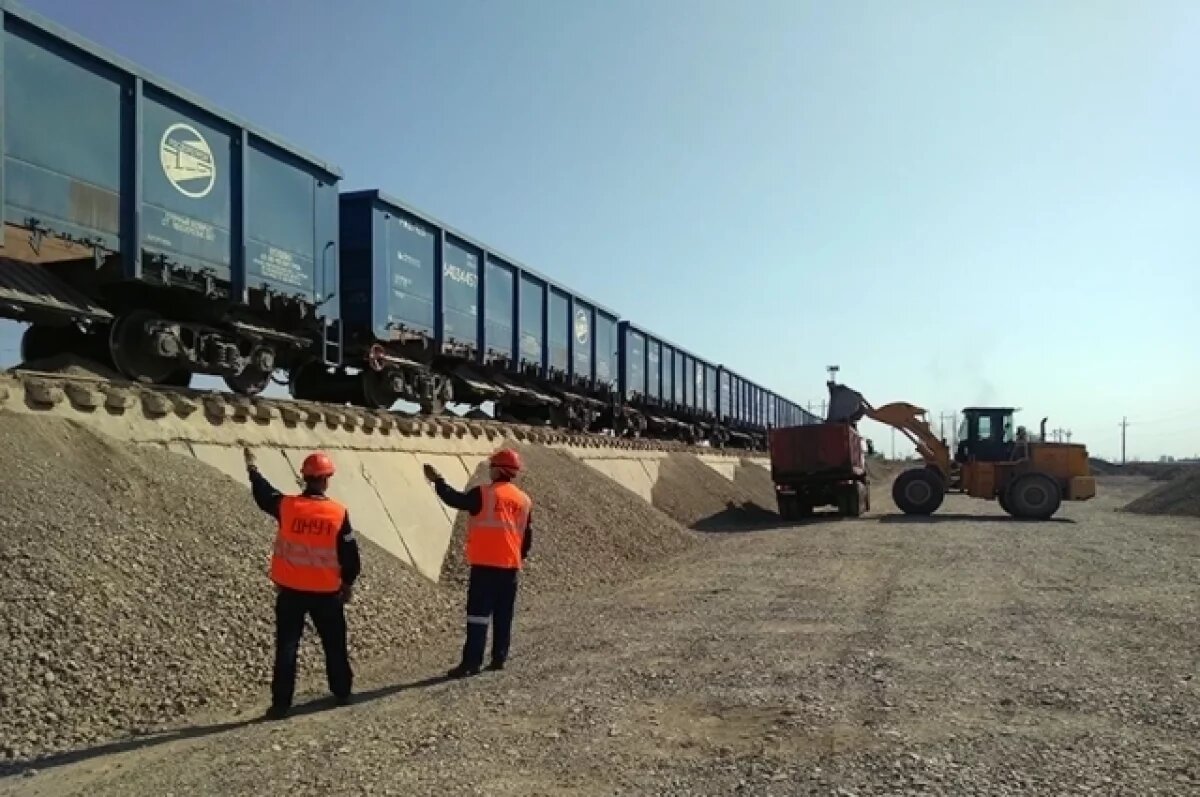    Около полумиллиона тонн щебня переработано на грузовых терминалах ПривЖД