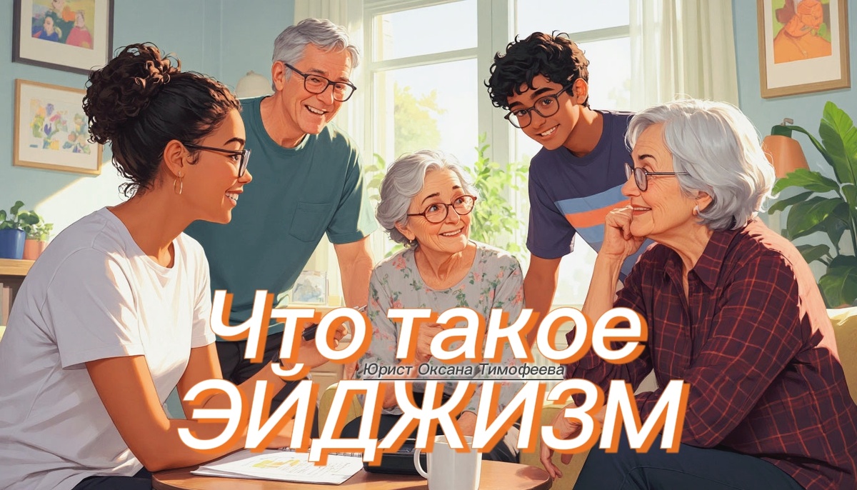 Эйджизм. Дискриминация по возрасту. Юрист Оксана Тимофеева.