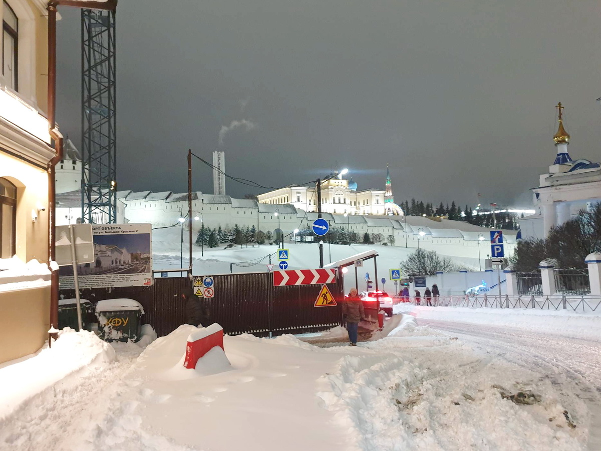 Вид на Казанский Кремль