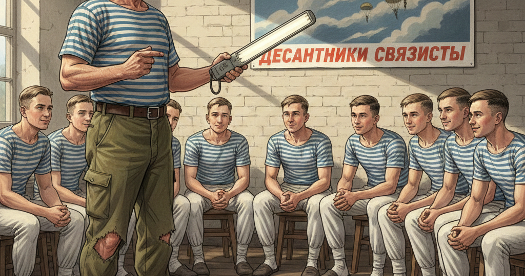 Командир третьей роты курсантов