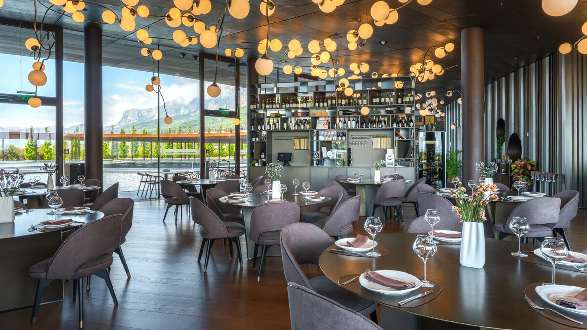 Ресторан WineKitchen // Фото с сайта курортного комплекса «Мрия»