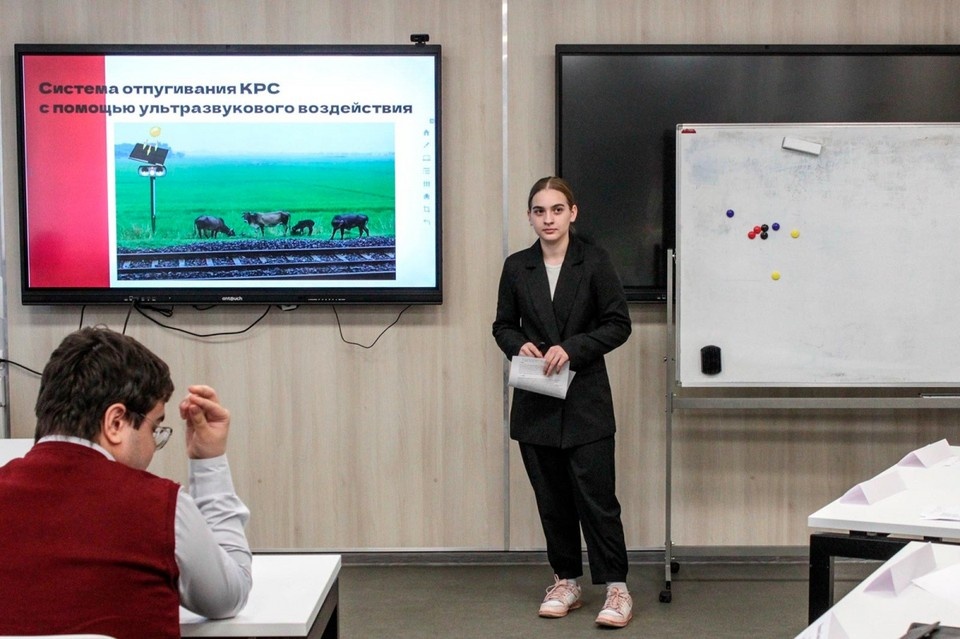    Разработка студентки может помочь решить проблему с выходом животных на железную дорогу / Фото: ПривГУПС