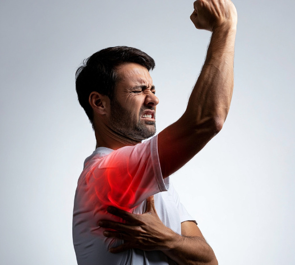 Почему болит плечо при поднятии руки: причины и лечение