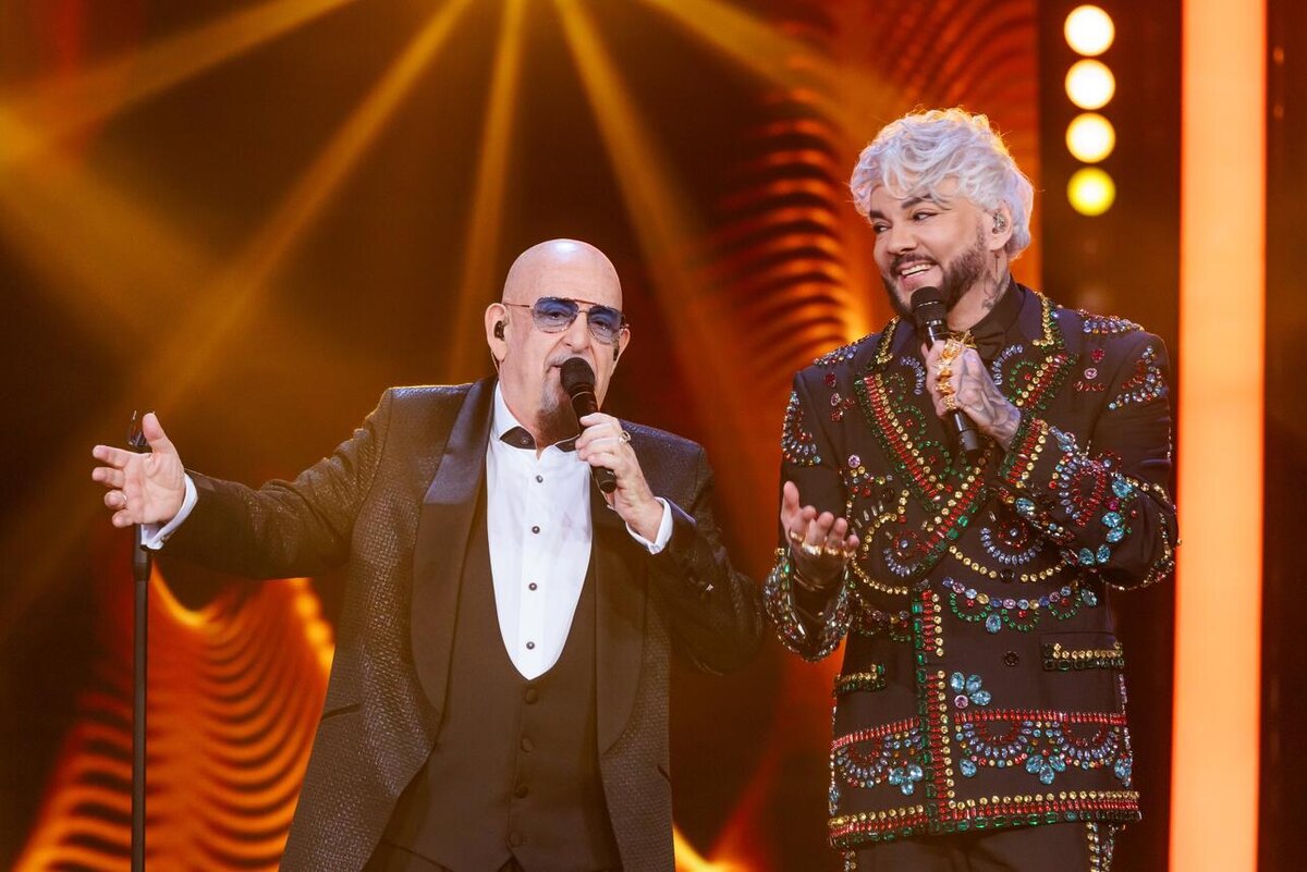    Филипп Киркоров и Михаил Шуфутинский предоставлено Пресс-службой