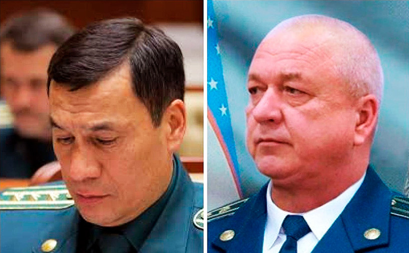 Бекмурод Абдуллаев (слева) и Рустам Турсунов. Фото с сайта xabar.uz