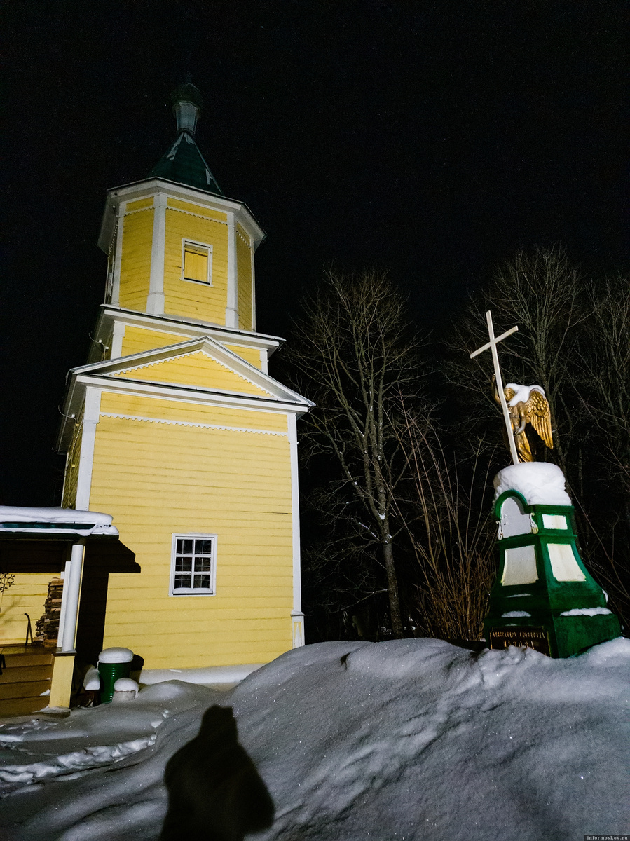 Пётр Митрофанов. Воскресенский храм в деревне Теребени