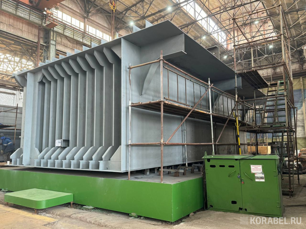 Секция дока проекта 24012 / Фото: Корабел.Ру  📷
