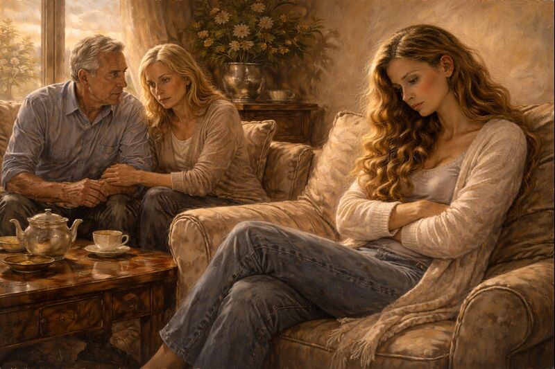 Почему взрослые дети отдаляются от родителей, даже если в семье «старались и желали добра».
Про утрату контакта, скрытое напряжение и то, где начинается уважение без долга и контроля.