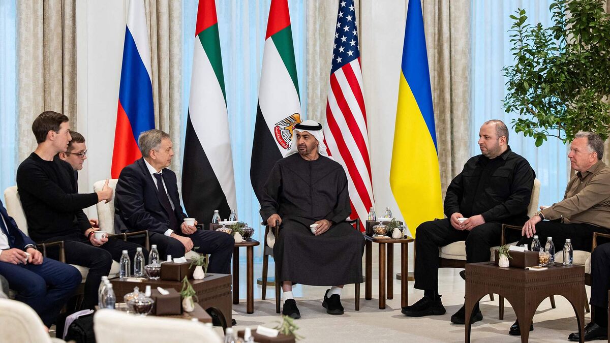 Фото: REUTERS/Ryan Carter/UAE Presidential Court/Handout