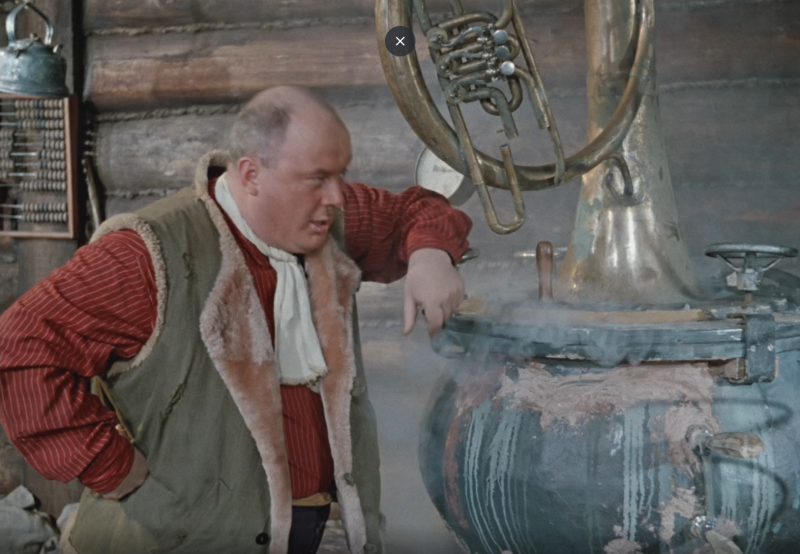    Кадр из фильма "Самогонщики". 1961 год. Реж. Леонид Гайдай. Студия "Мосфильм"