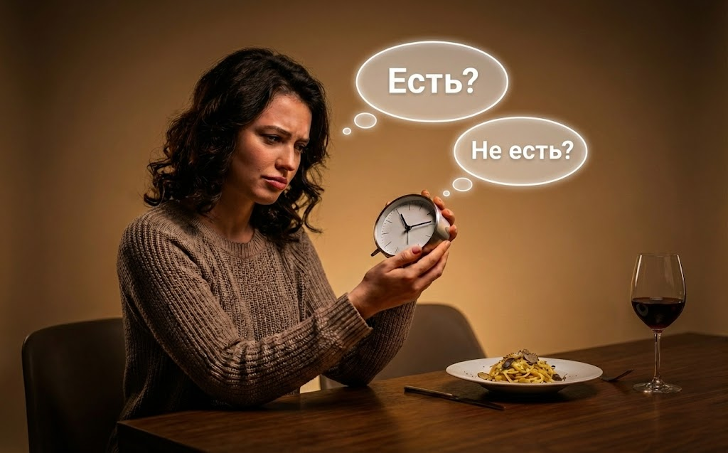 Забудьте про «не есть после 18:00»: почему этот запрет мешает вам худеть и портит сон / Изображение: AlphaChef