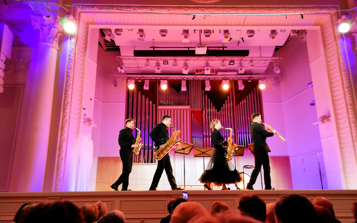 Конец первого отделения. Фото автора.