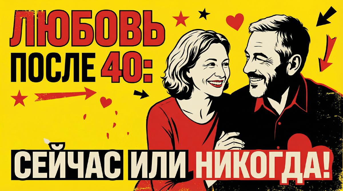Любовь после 40 сейчас или никогда