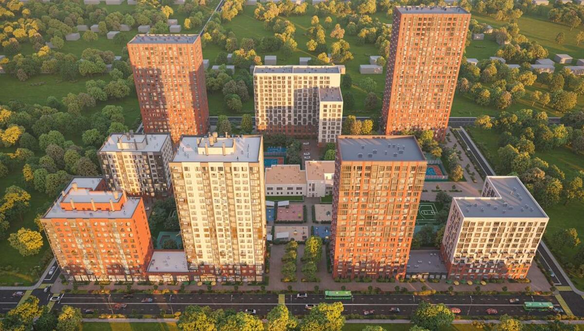 Проект и план застройки ЖК Сподвижники в Новосибирске