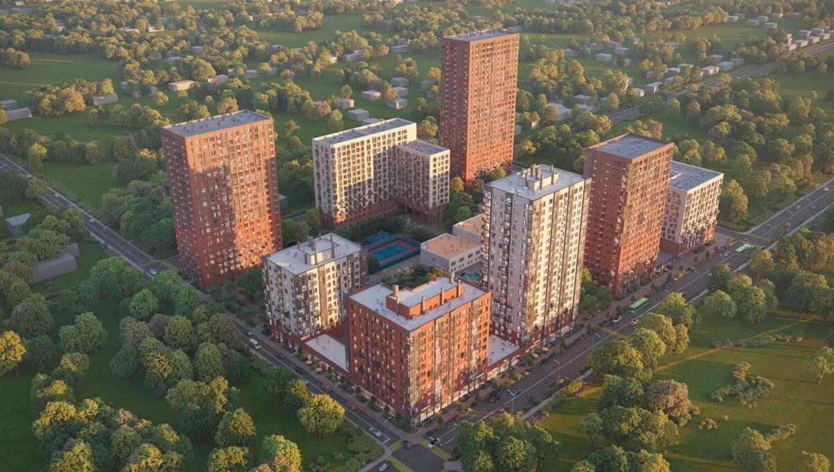 Проект и план застройки ЖК Сподвижники в Новосибирске