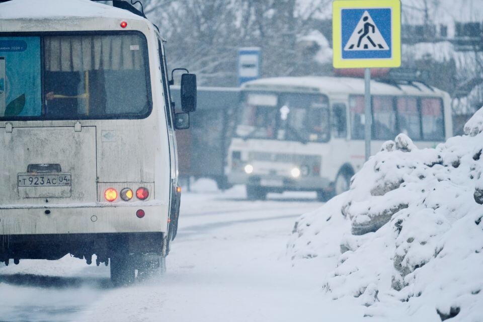    Горно-Алтайск. Зима. Снег. Источник: Андрей Сороко/"Толк"