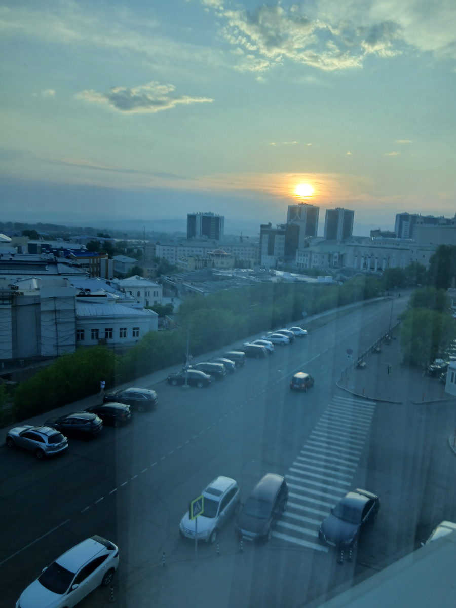 Фото из личного архива.  Вид из моего окна в Улан-Удэ