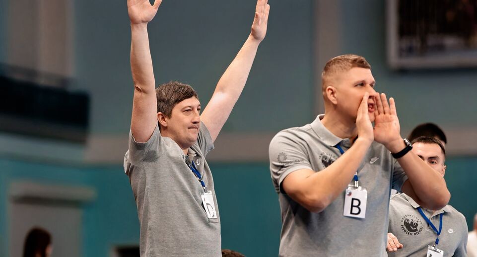    «Пермские медведи» обыграли «Чеховских медведей» на Суперлиге по гандболу «Медвежье дерби» в Чехове / Медиасток.рф