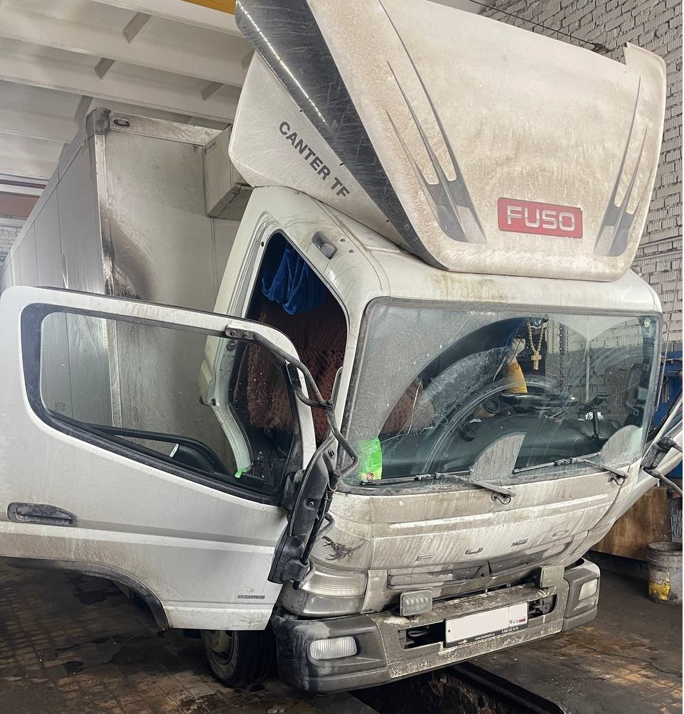 Mitsubishi Fuso Canter до отключения AdBlue от компании ТракСистемс