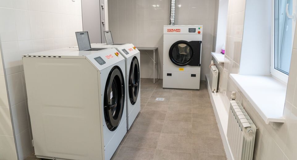    Новые стиральные машины в детском саду гимназии № 5 после капитального ремонта в Красногорске / Медиасток.рф