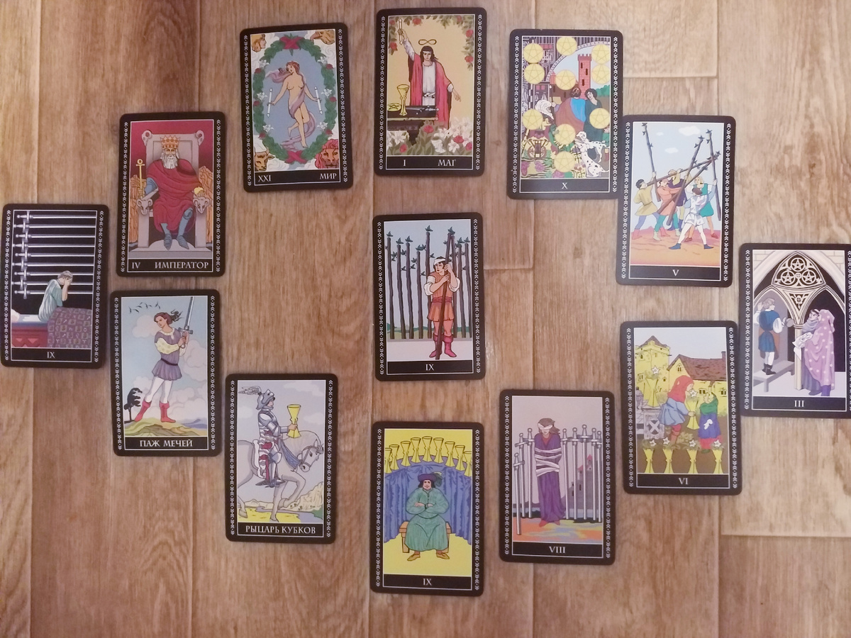 Расклад 12 домов на год