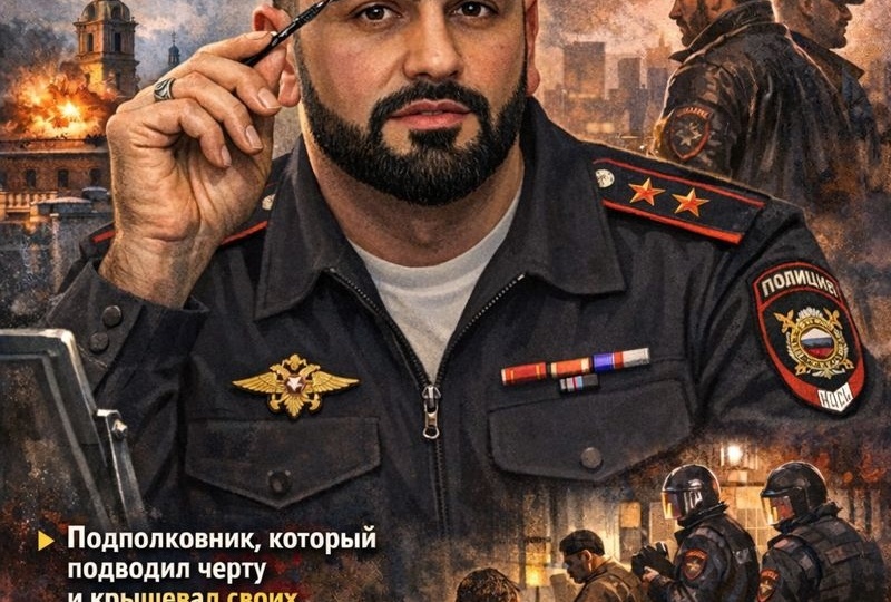 Мигрант-азербайджанец, он же подполковник полиции с крашеными бровками, помогал азербайджанской диаспоре, за что и поплатился