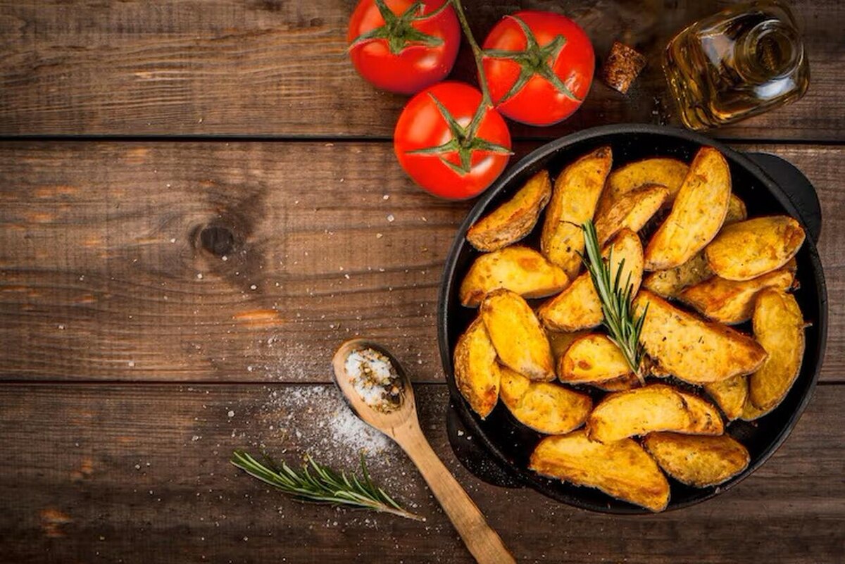    Жареная картошка Freepik