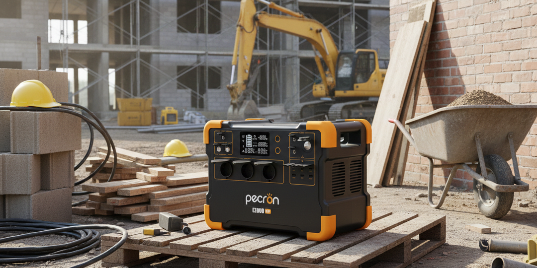 Не просто большая Powerbank: Почему портативная электростанция Pecron E2000LFP — ваш новый must-have на стройке