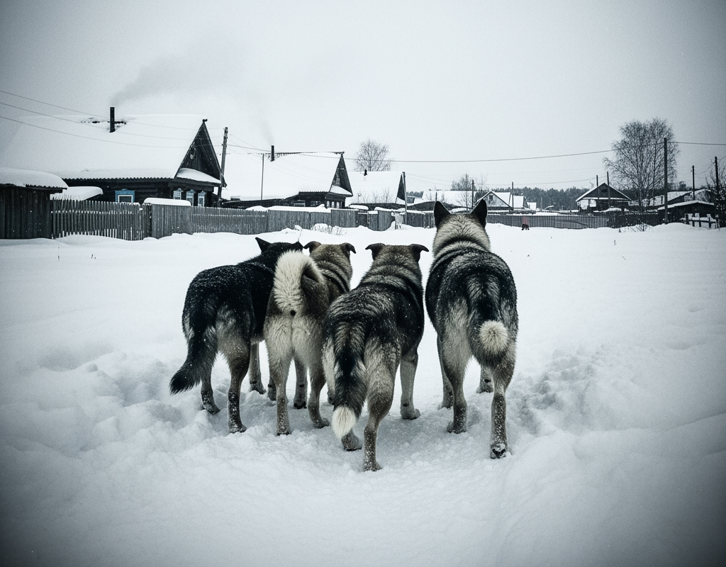 Друзья наши меньшие, но как соберутся в стаю.