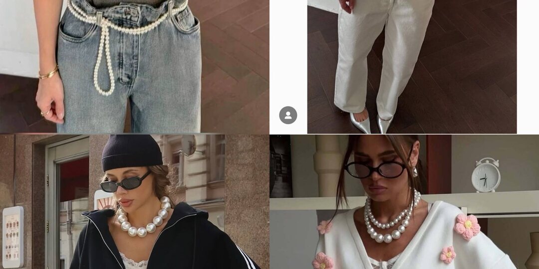 🤍 Жемчуг в современных образах: как носить сегодня