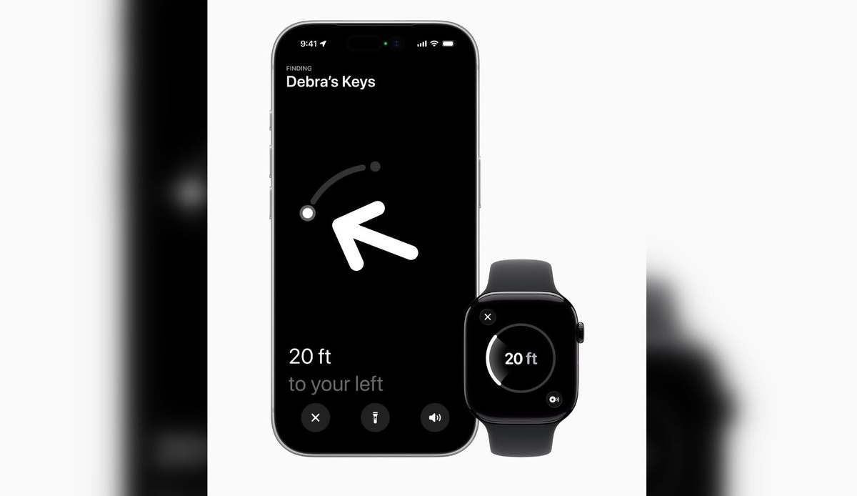    Точный поиск AirTag теперь доступен и с Apple Watch