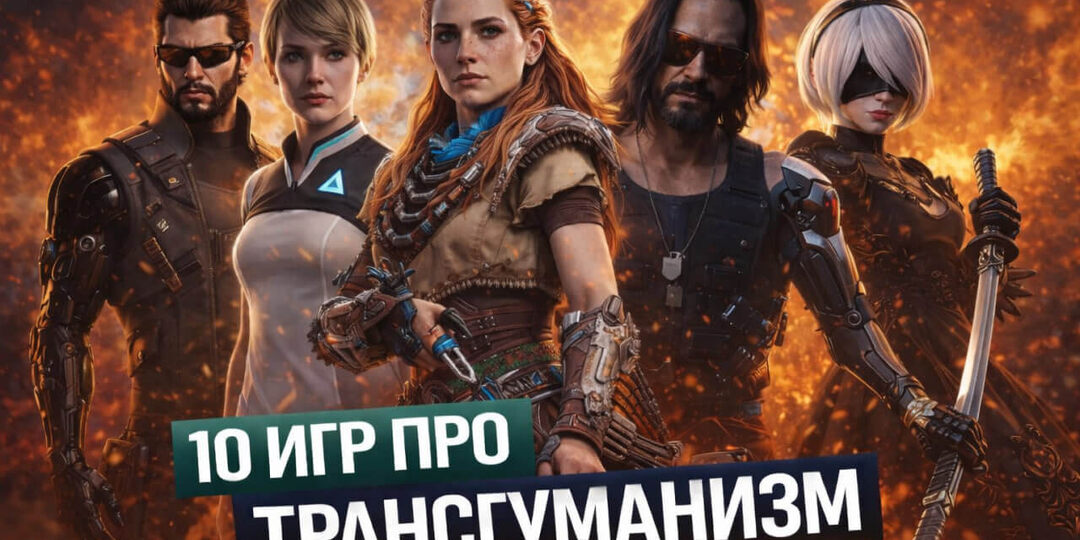 10 игр про трансгуманизм: апгрейд человеческой природы