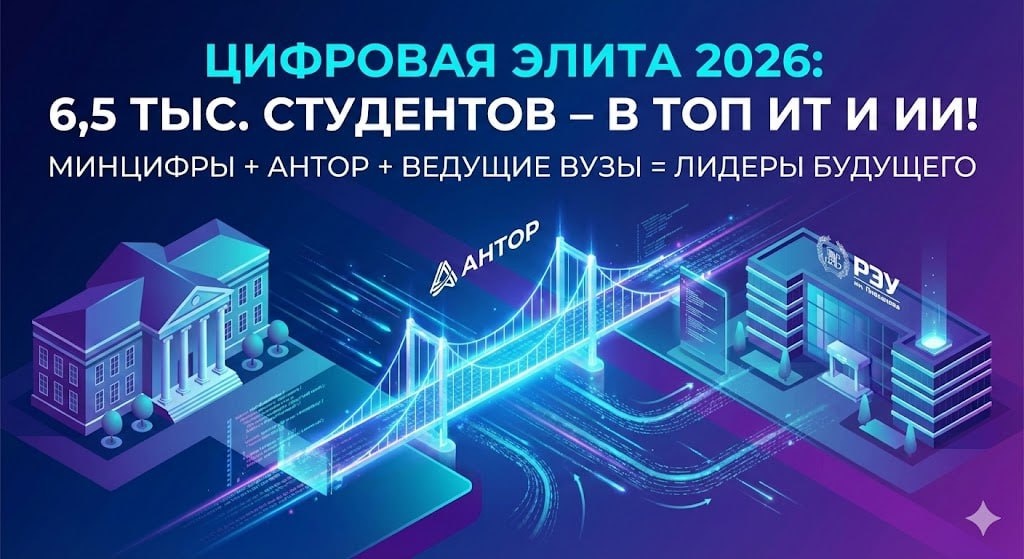 АНТОР активно помогает готовить новых специалистов