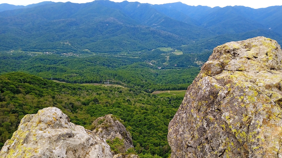 Вид с горы Индюшка, Туапсе