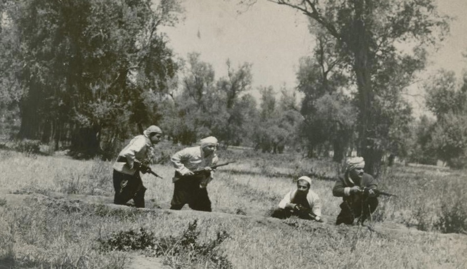 Федаины на учениях, Сирия. Начало 50ых