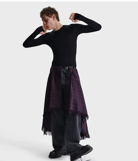 Юбка унисекс - товар с Яндекс-Маркета. В стратегическом понимании для меня - это ужас, который, вероятно, должны поддержать жещнины в брюках. 