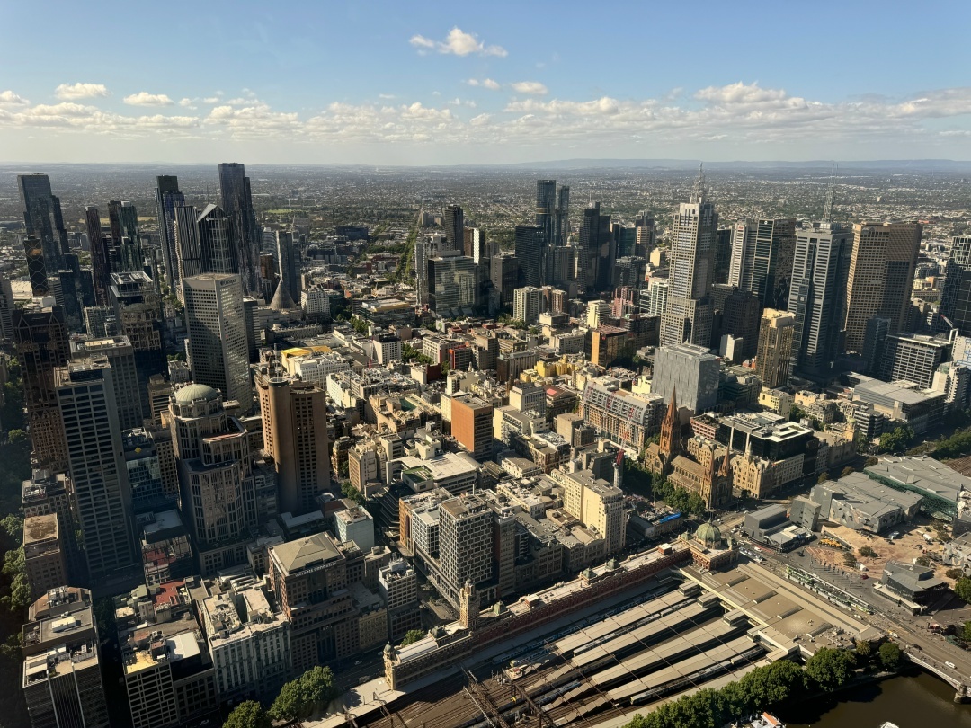 Мельбурн с высоты (Австралия, но не столица!)