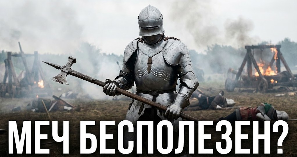 "Бить битой по танку": почему настоящий рыцарь никогда не рубил латы мечом (как в кино)
