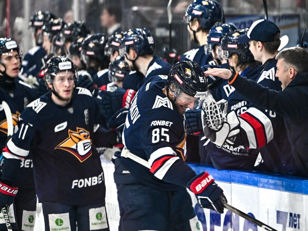    Хоккеисты "Металлурга" | © РИА Новости / Сергей Бобылев