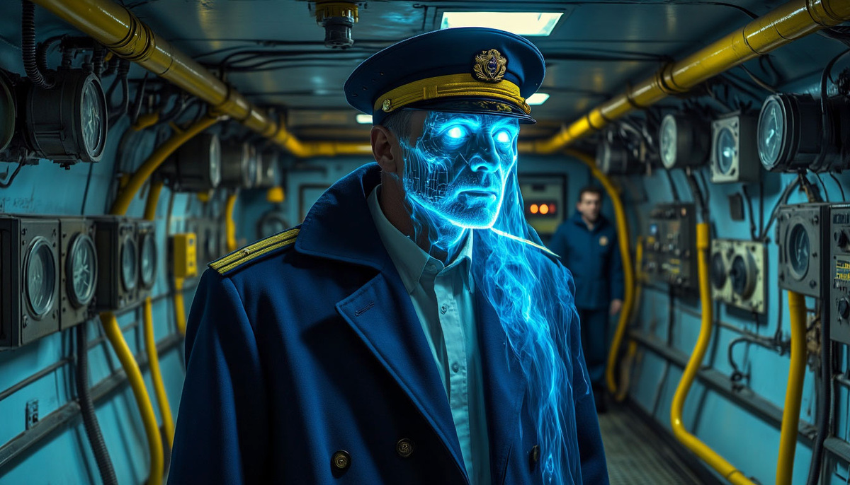 Капитан стал изменяться.