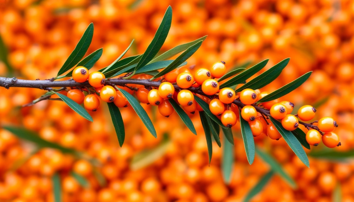 Облепиха - замечательное средство при проблемах с кожей