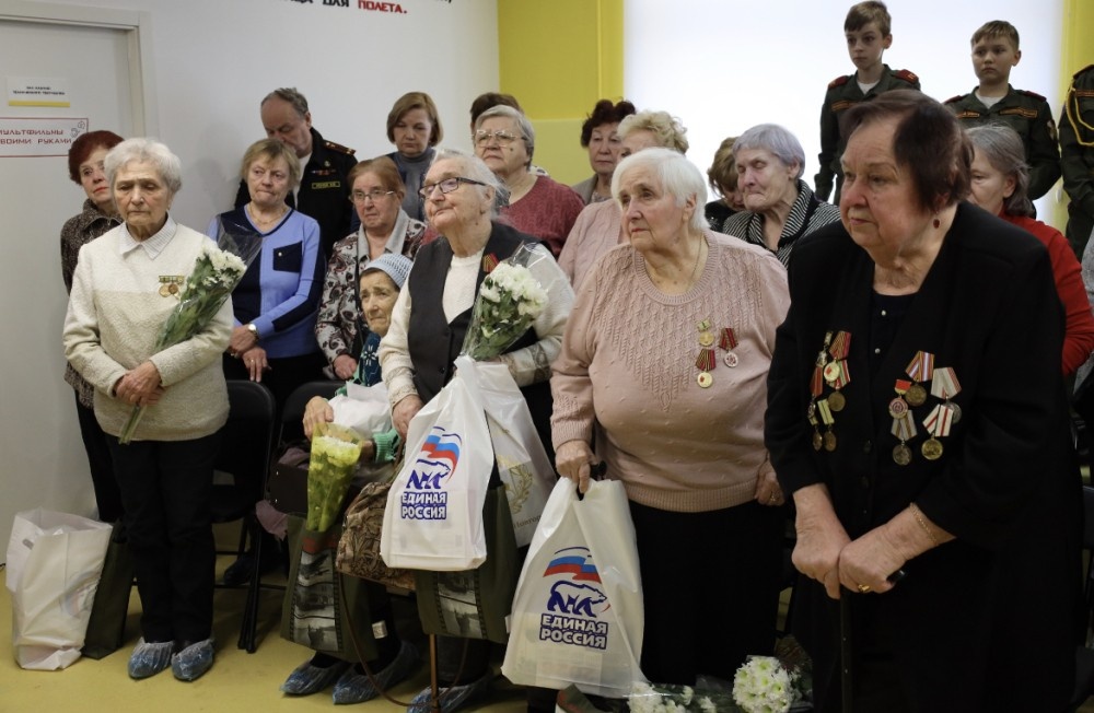    Жителей блокадного Ленинграда поздравили в Нижнем Новгороде
