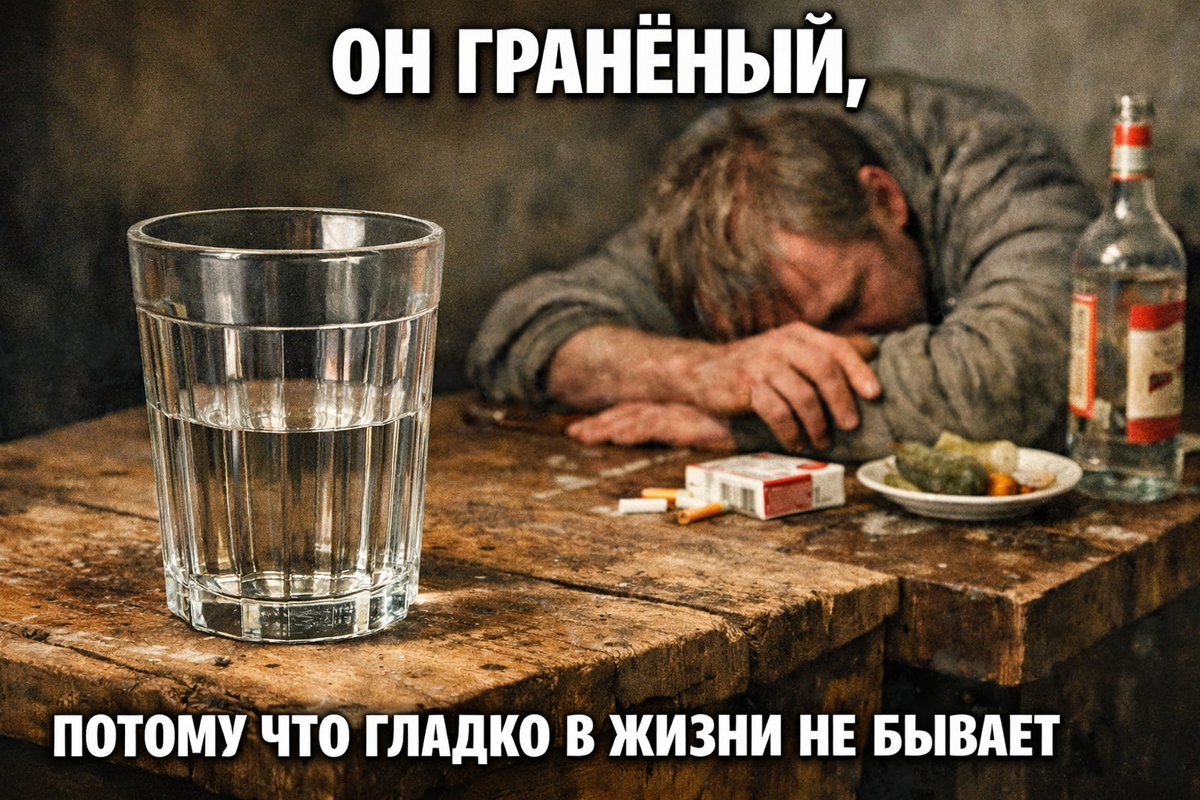 Почему в СССР делали гранёные стаканы именно такой формы: секрет сопромата, который делал их почти вечными