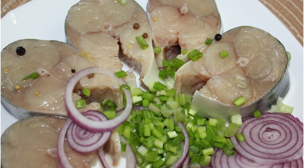 Скумбрия пряного посола.